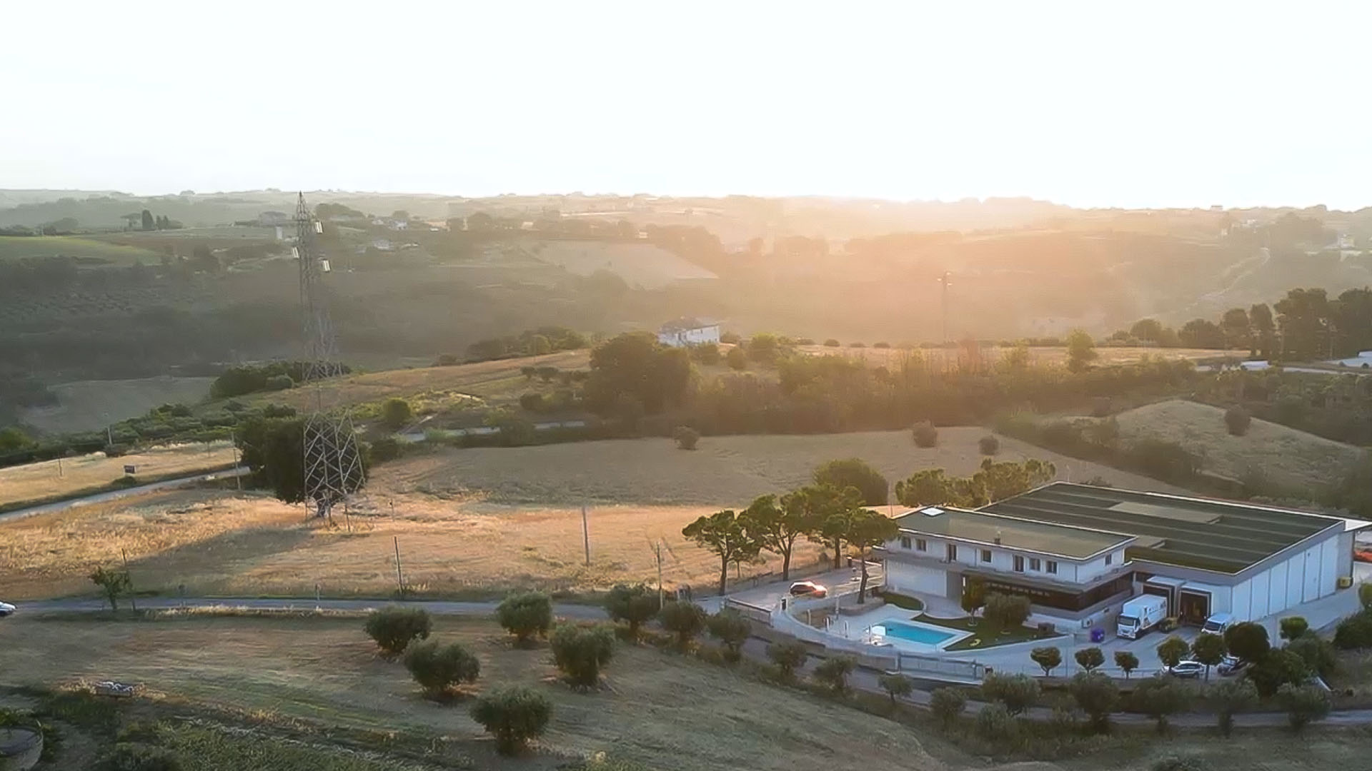 Il Molino Agostini tra le colline